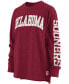 Фото #2 товара Women's Oklahoma Sooners Two-Hit Canyon Long Sleeve T-Shirt