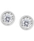 Diamond Bezel-Set Stud Earrings (1/4 ct. t.w.) in 14k Gold