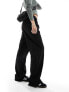 Фото #9 товара Noisy May ankle drawstring trouser in black