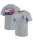 Фото #2 товара Men's Gray Arizona Wildcats Team Comfort Colors Campus Scenery T-shirt