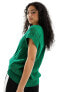 Фото #7 товара ASOS DESIGN oversized knitted tank top in wide rib in green