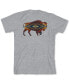 Фото #2 товара Men's Heritage Trapper Peak Heathered Short-Sleeve Graphic T-Shirt