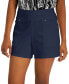 Фото #3 товара Women's Curvy Mid Rise Pull-On Shorts, Created for Macy's