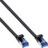 Фото #2 товара InLine Patch cable flat - U/FTP - Cat.6A - TPE halogen-free - black - 7.5m