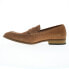 Фото #3 товара La Milano A11640 Mens Brown Suede Slip On Loafers & Slip Ons Penny Shoes