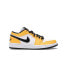 Фото #2 товара Кроссовки Nike Air Jordan 1 Low Laser Orange (W) (Белый, Желтый, Черный)