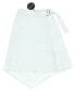 HARLOWE & GRAHAM 134271 Women's Blue Flow Wrap Buckle Midi Skirt Size XS - фото #3