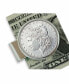 ფოტო #1 პროდუქტის Men's Sterling Silver Morgan Dollar Coin Money Clip