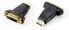 Фото #2 товара Equip HDMI to DVI-D Dual Link Adapter - DVI (24+1) - HDMI A - Black