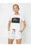 Kadın Beyaz T-Shirt 0KAL18239IK