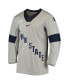 ფოტო #3 პროდუქტის Men's Gray Penn State Nittany Lions Replica Hockey Jersey