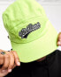 SVNX cotton canvas 5 panel cap in green