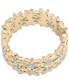 ფოტო #3 პროდუქტის Diamond Flower Ring (1/3 ct. t.w.) in Gold Vermeil, Created for Macy's