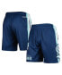 ფოტო #3 პროდუქტის Men's Deep Sea Blue Seattle Kraken City Collection Mesh Shorts