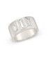 ფოტო #1 პროდუქტის Cubic Zirconia Colsie Cigar Band Ring