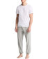 Men's Modern Cotton Logo Pajama Pants