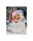 Hal Frenck 'Santa Face' Canvas Art - 35" x 47"