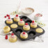 Zenker Cup-Cake-Backblech 12er Schwarz