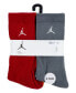 ფოტო #8 პროდუქტის Big Boys 6-Pack Everyday Essentials Crew Socks