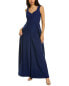 Фото #1 товара Kay Unger Rosetta Jumpsuit Women's Navy 2