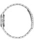 ფოტო #2 პროდუქტის Women's Embellished Silver-Tone Stainless Steel Bracelet Watch 26mm