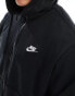 Nike Club zip through hoodie in black