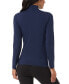 Фото #2 товара Women's Mock-Neck Long-Sleeve Top