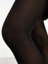 ASOS DESIGN 2 Pack 40 denier tights in black M - фото #5