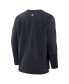 ფოტო #2 პროდუქტის Men's Navy Washington Nationals Authentic Collection Player Performance Pullover Sweatshirt