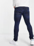 Фото #2 товара Jack & Jones Intelligence Liam skinny fit jeans in mid blue wash