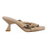 Фото #1 товара VANELi Taber Kitten Heels Womens Beige Dress Sandals TABER-312648