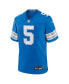 Фото #3 товара Men's David Montgomery Detroit Lions Game Jersey