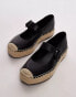 Фото #2 товара Topshop Cherry mary jane espadrille in black