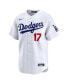 Фото #2 товара Men's Shohei Ohtani White Los Angeles Dodgers Home Limited Player Jersey