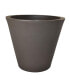 Фото #1 товара Cosmopolitan Round Garden Planter Espresso Brown, 16in