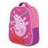 PEPPA PIG 3D 26x32x10 cm Backpack