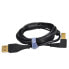 Фото #1 товара DJ TECHTOOLS DJTT USB Chroma Cable Black 1.5m, angled