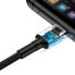 Фото #5 товара Wytrzymały Kabel przewód USB USB-C 40W Quick Charge 3.0 QC 3.0 1m szaro-czarny