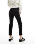 Фото #4 товара Only Emily high waist straight leg ankle jean in black