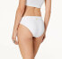 Фото #2 товара Lauren Ralph Lauren 180253 Womens Rib-Knit Bikini Bottom Swimwear White Size 6