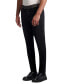Men's Slim Fit Studded Black Jeans