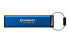 Kingston IronKey Keypad 200 - 64 GB - USB Type-A - 3.2 Gen 1 (3.1 Gen 1) - 145 MB/s - Cap - Blue