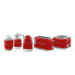 Фото #7 товара Электрический чайник Smeg KLF04RDEU - 1,7 л - 2400 Вт - Красный - Пластик - Нержавеющая сталь - Регулируемый термостат - Индикатор уровня воды