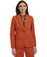 Фото #1 товара Women's Cotton One-Button Blazer