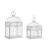 Cage DKD Home Decor White Metal 28 x 20 x 54 cm