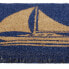Fußmatte mit Segelschiff blau