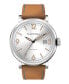 Фото #1 товара Наручные часы Frederique Constant Swiss Classics Brown Leather Strap Watch 40mm.