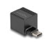 Фото #1 товара Адаптер USB Type-C к гигабитному LAN mini Delock 66462 черный
