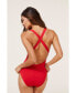 Фото #2 товара Women's Tulum Criss Cross Back One Piece Swimsuit