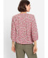 ფოტო #3 პროდუქტის Women's 3/4 Sleeve Millefleur Print T-Shirt